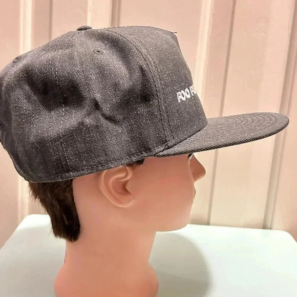 Foo Fighters Concrete and Gold Embroidered Snapback Hat - Picture 5 of 8